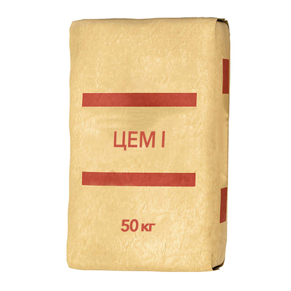 Цемент ЦЕМ I 42,5Н, М-500, Д0 (50 кг)