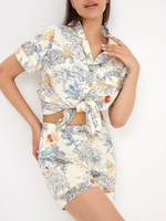 Пижама шорты+рубашка к/р 2328(до 2xl)