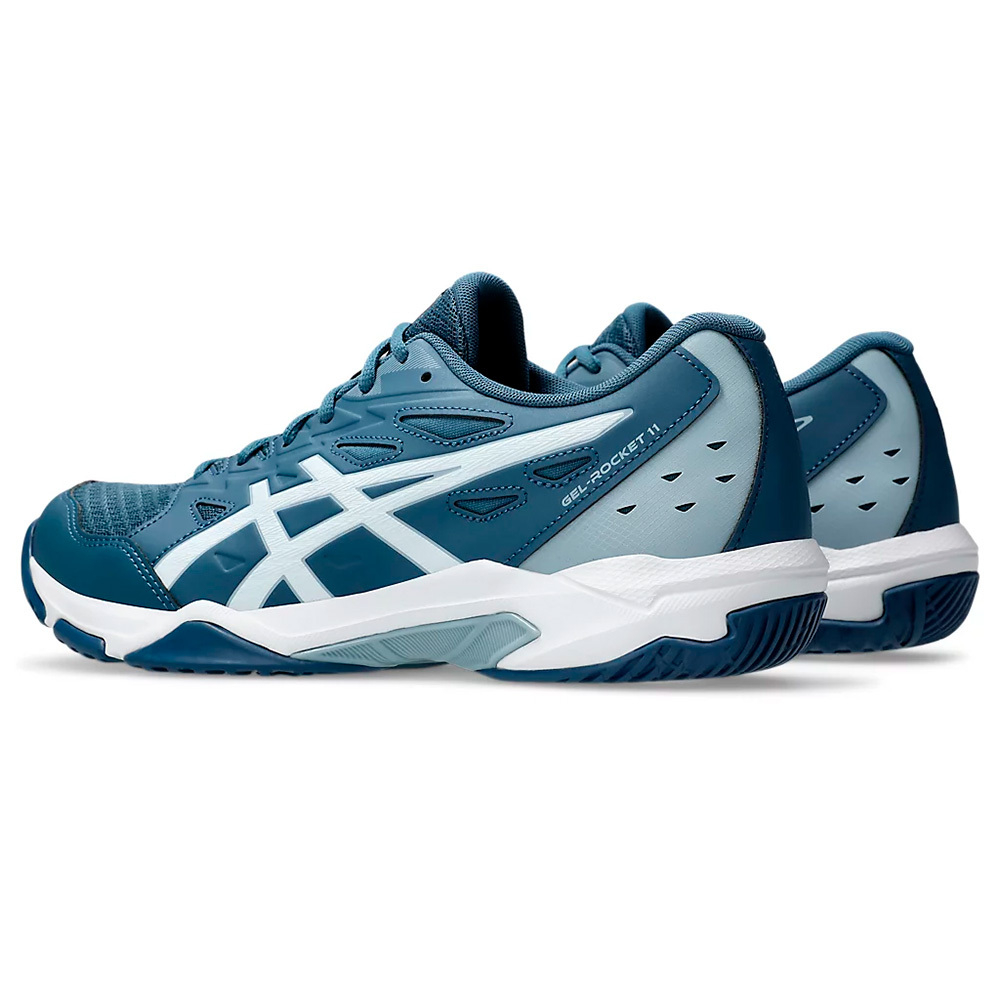 Кроссовки волейбольные мужские ASICS Gel-Rocket 11 1071A091 404, р.8(рос.40), сине-белый