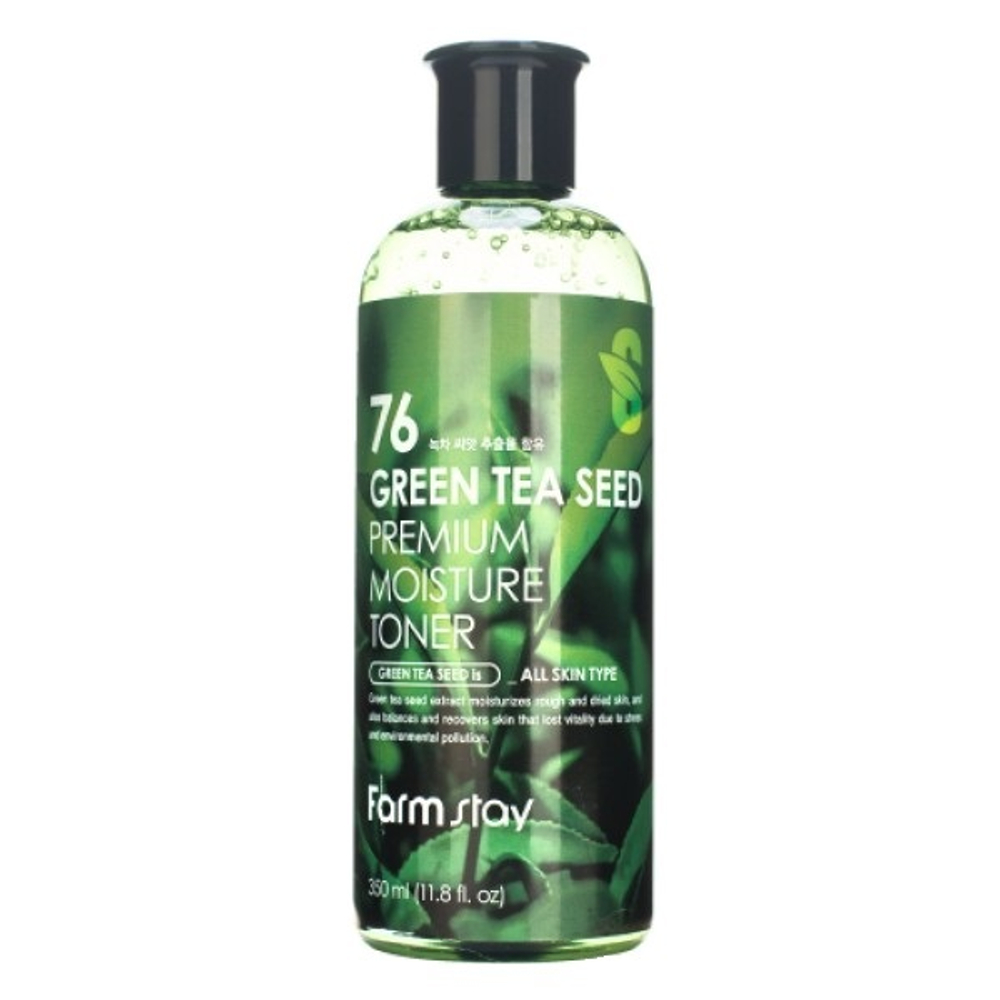 Тонер увлажняющий с семенами зеленого чая FarmStay Green Tea Seed Premium Moisture Toner