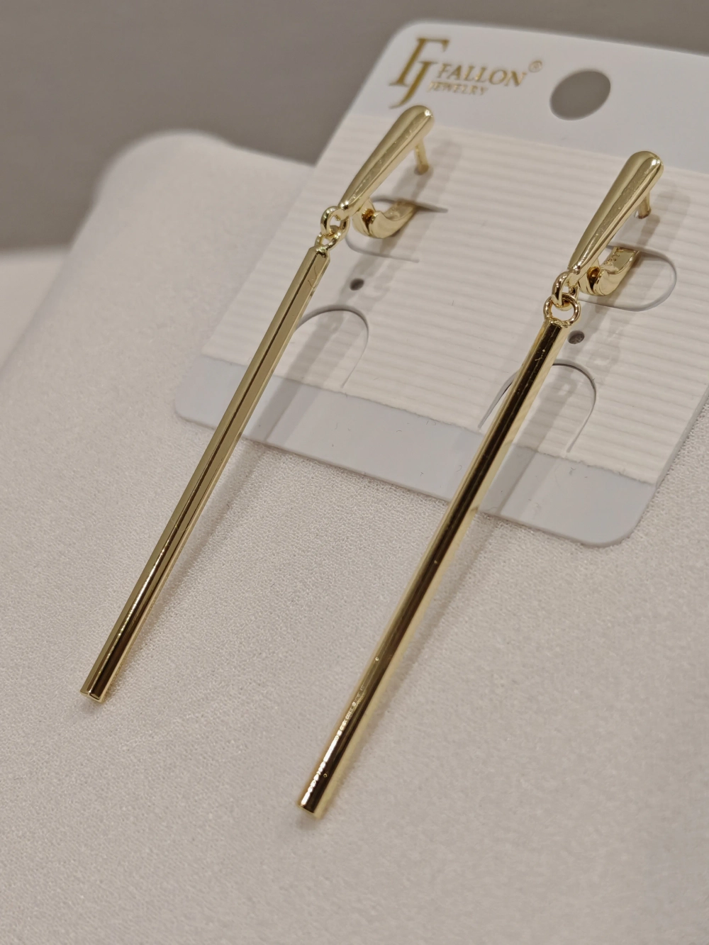 Серьги Fallon «Палочки» Gold 14K