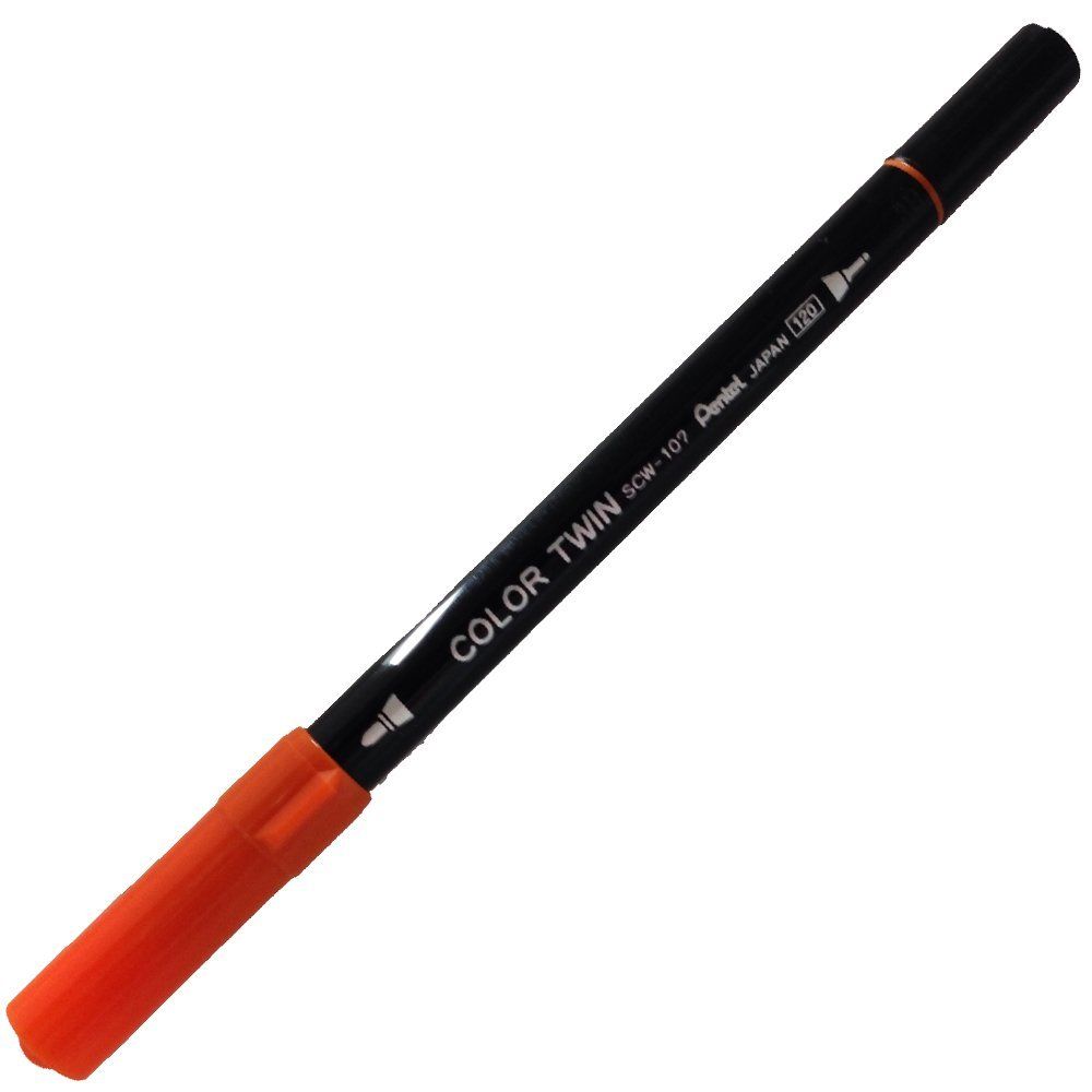 Маркер Pentel Color Twin (Orange)