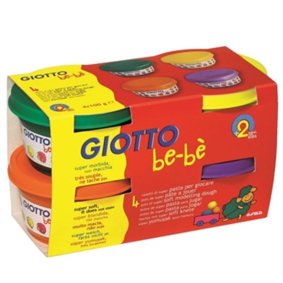 Пластилин Паста Giotto Bebe 4x100