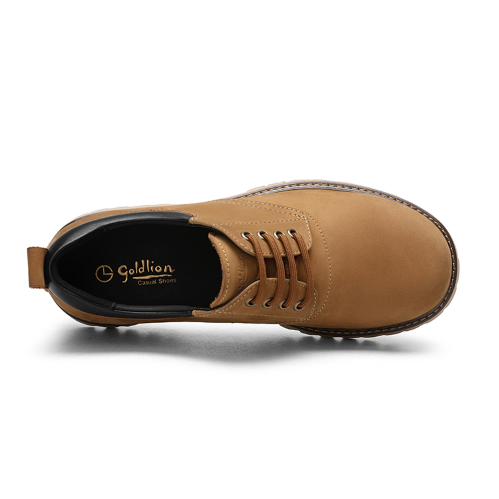 GOLDLION Work Boots Men"s Low top Earth Yellow/Black