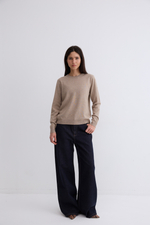 Джемпер Марта из кашемира, шёлка и мериноса