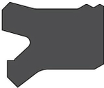 A181-100 U-образное штоковое уплотнение 100-115-10