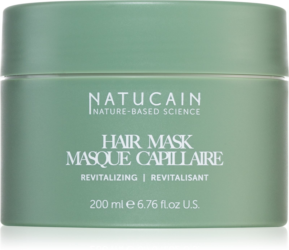 Natucain Revitalizing Hair Mask - глубоко укрепляющая маска для ослабленных волос с тенденцией к выпадению /   0  ml  / GTIN 4063528062321