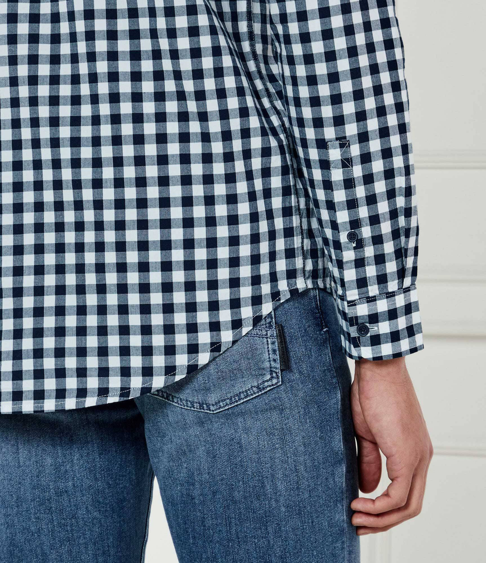 Рубашка Tommy Jeans - темно-синий(DM0DM19655)