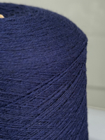 Пряжа Mongolia Cashmere 26/2 (100% кашемир) 1300 м/100 гр, глубокий синий