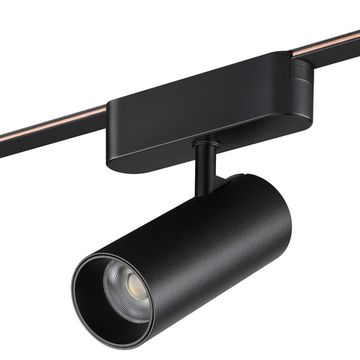 Трековый смарт-светильник для низковольтного шинопровода с двумя режимами работы LED 12W 3000К-6000К 359470 чёрный Easy Novotech