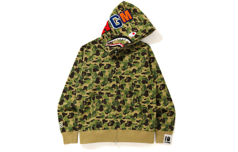 A Bathing Ape Bathing Ape Shark Series Свитшот Fall зеленый