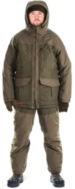 Зимний мужской костюм ХСН Dikson -45 (Canada) Зелёный