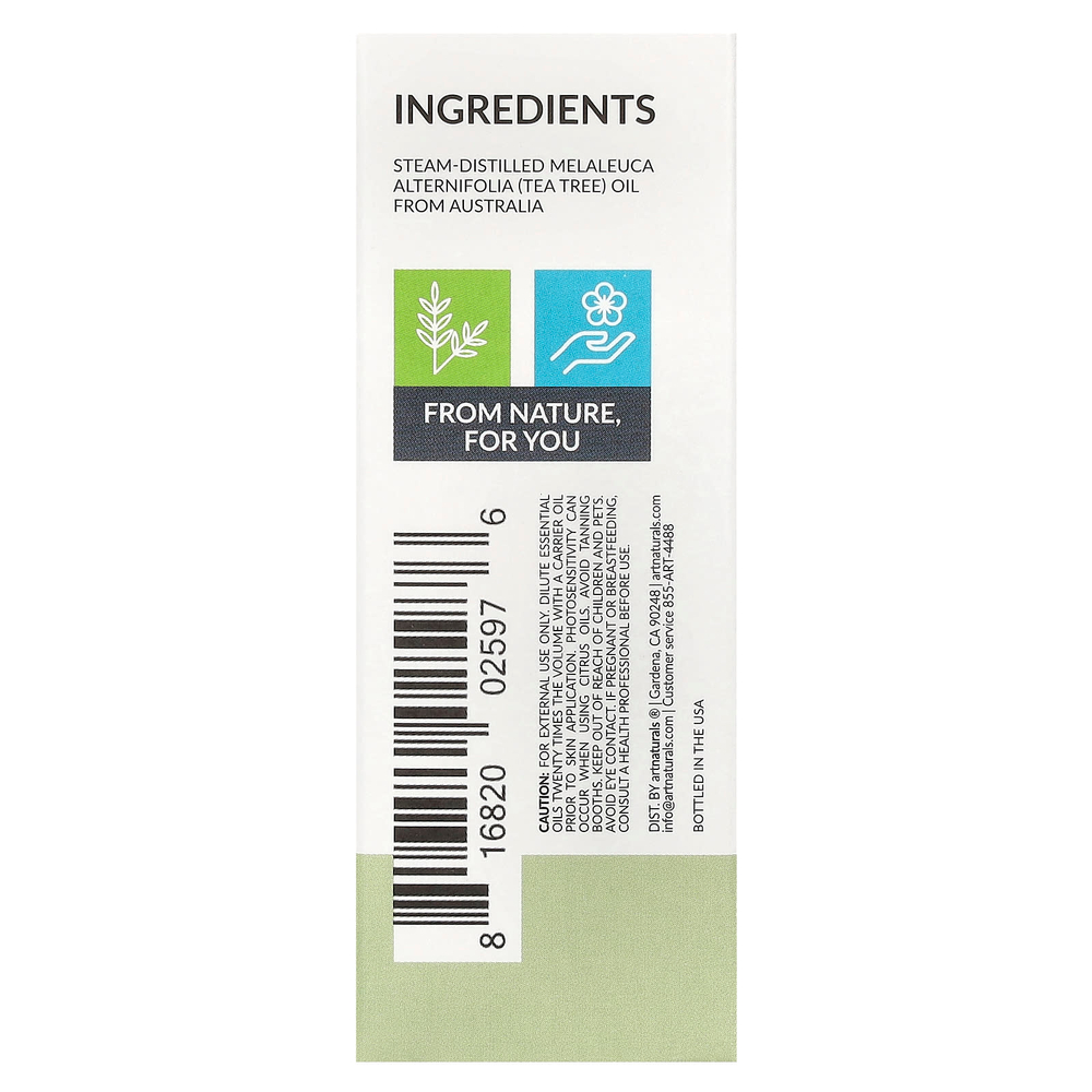 artnaturals, Масло чайного дерева, 15 мл (0,5 жидк. унц.)