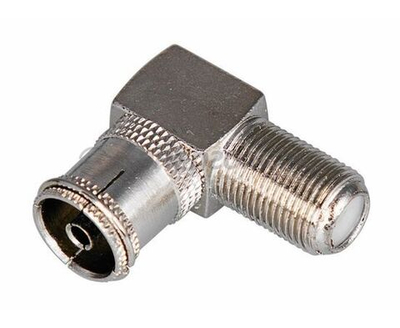 Переходник гнездо F - гнездо TV угловой PROconnect 05-4312-4