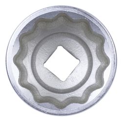 KING TONY (833075M) Головка торцевая стандартная двенадцатигранная 1", 75 мм