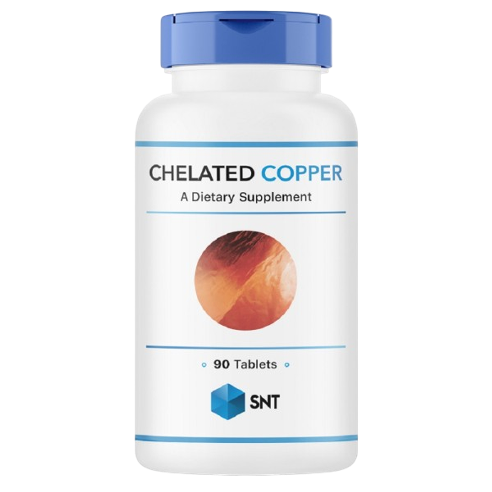 SNT Chelated Copper 2.5 mg 90 tablets , Медь Хелат