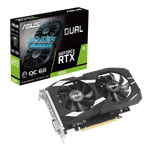 Видеокарта ASUS GeForce RTX3050 OC GDDR6 6GB 96-bit DVI HDMI DP DUAL-RTX3050-O6G