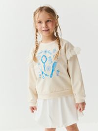 Свитшот с рюшей "Куколка"