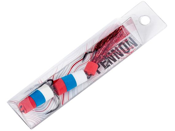 Приманка джиг. LJ PENNON 11 крас./син./бел. в блистере