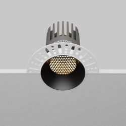 Светильник встраиваемый светодиодный Maytoni   DL121-15W-3K-TRS-B