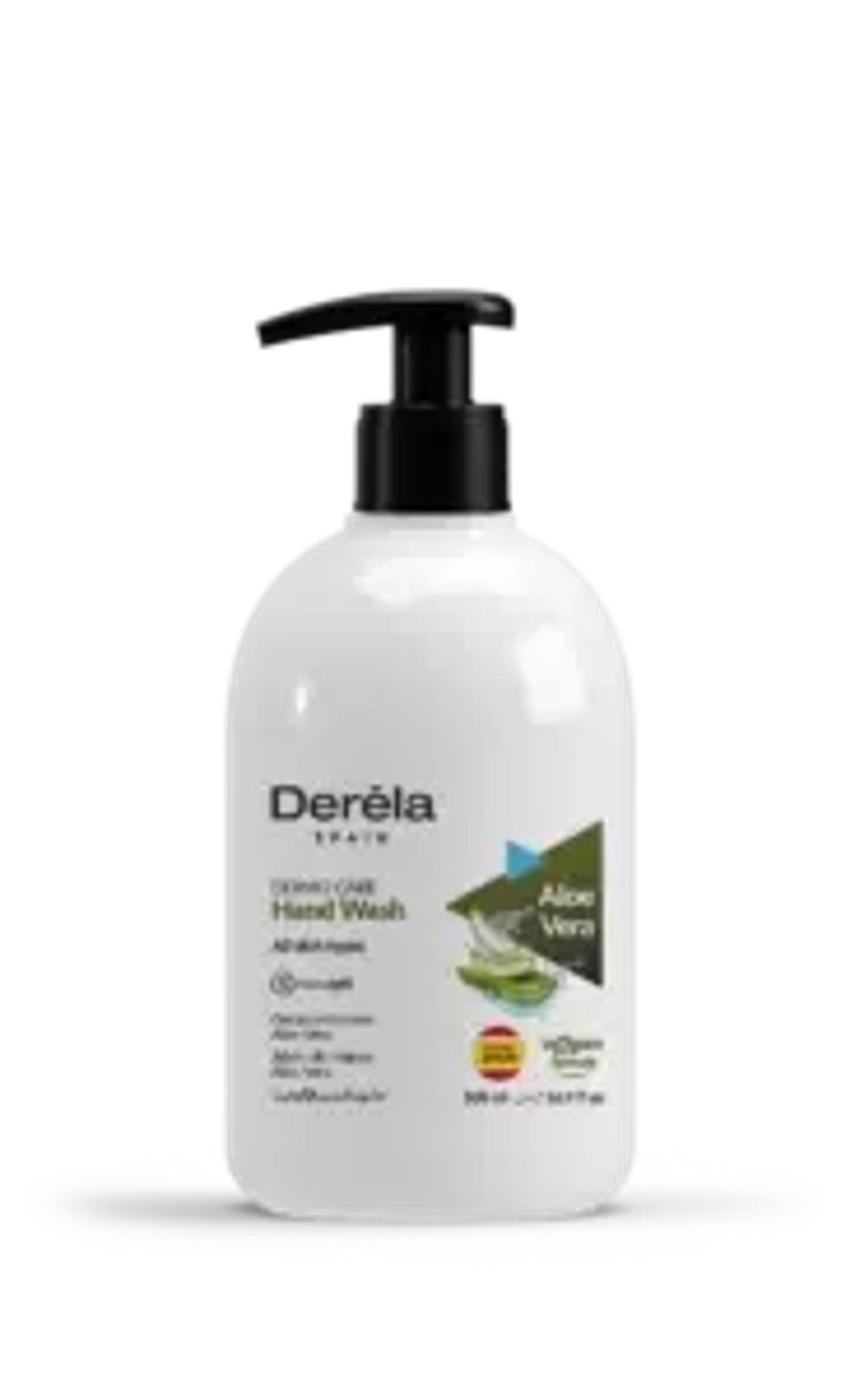 DERELLA  Жидкое мыло для рук алоэ вера  ALOE VERA 500мл*12