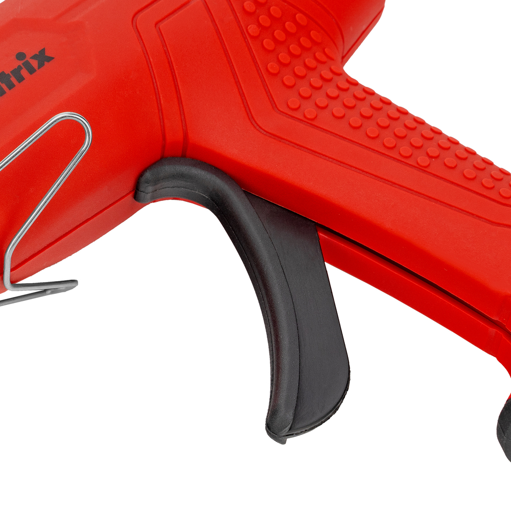 Клеевой пистолет, 11 мм, 40 (100) Вт, 18 г/мин, выключатель и индикатор напряжения// Matrix