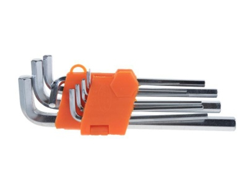 Набор ключей-шестигранников ЕРМАК 9шт. 1,5-10мм, блистер