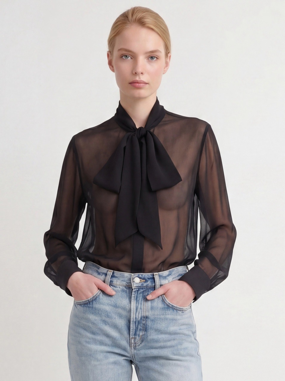 Блуза Saint Laurent