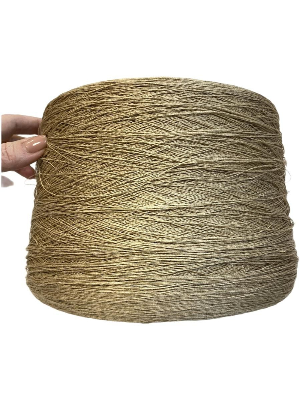 Пряжа на бобине (Италия) 100% лен 100г-866м 340г