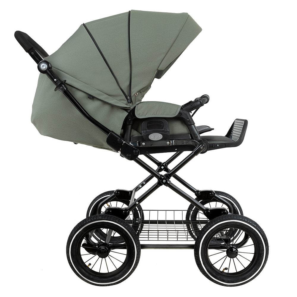 Коляска 2 в 1 ROAN BASS NEXT 2.0 CLASSIC d12 Sage Green
