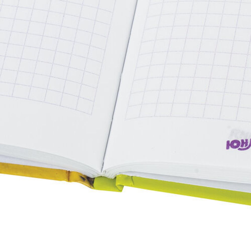 Блокнот МАЛЫЙ ФОРМАТ (110х147 мм) А6 ЮНЛАНДИЯ, 80 л., твердый, клетка, "Котик", 111621