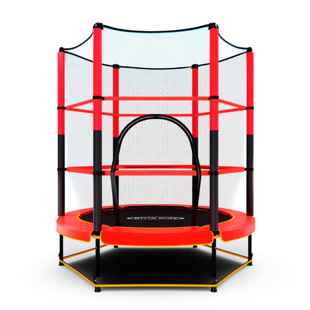 Батут детский DFC TRAMPOLINE-RED 55&amp;quot; с сеткой
