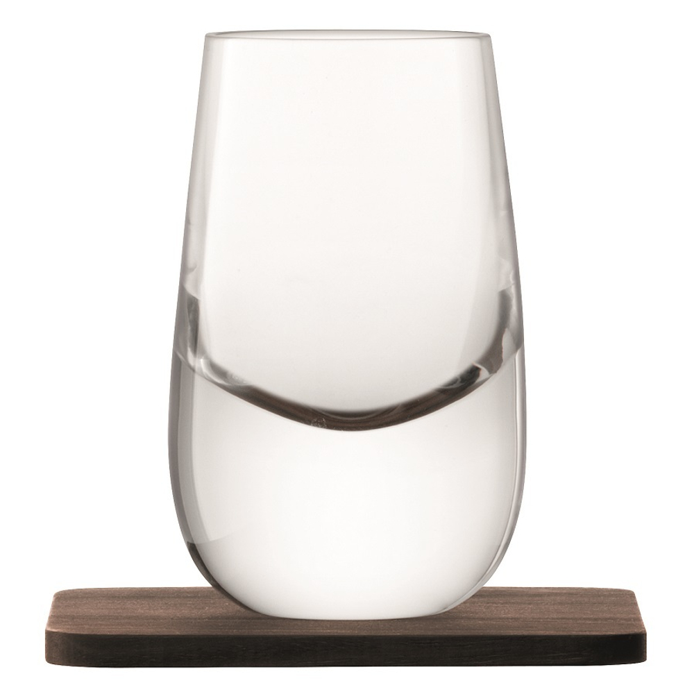 Набор из 2 шотов на подставках Whisky 80 мл LSA International