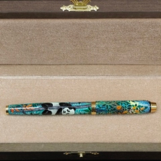 Коллекционная ручка Parker с ручной росписью Палех "Панда" в футляре