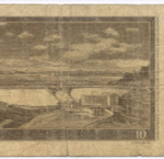Банкнота Чехословакия 10 крон 1960 год M92 633207. F