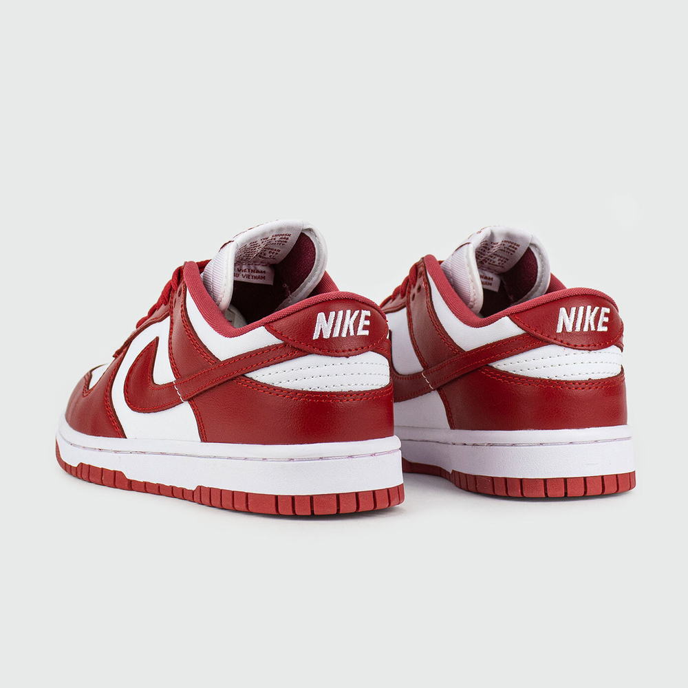 Кроссовки Nike Dunk Low Red White Wmns