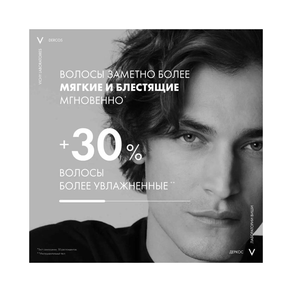 Vichy Dercos PSOlution Кераторегулирующий шампунь для кожи головы, склонной к псориазу, 200 мл