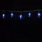 Гирлянда Сосульки 4 м., Белые 12 см., 24В, 16 LED, провод прозрачный ПВХ, IP54, LTC (IC12.16-10-1W)