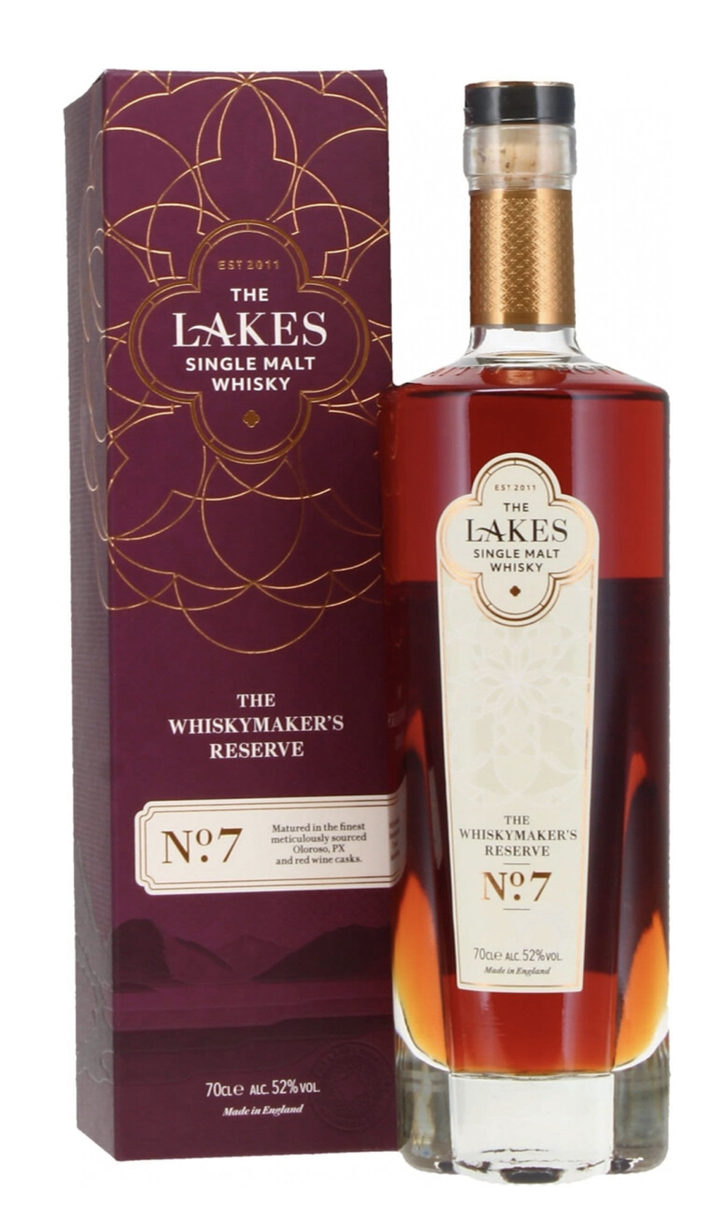 Виски The Lakes The Whiskymaker's Reserve No.7 Single Malt, 0.7 л