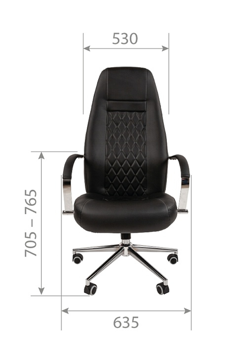 Офисное кресло CHAIRMAN 950, экокожа