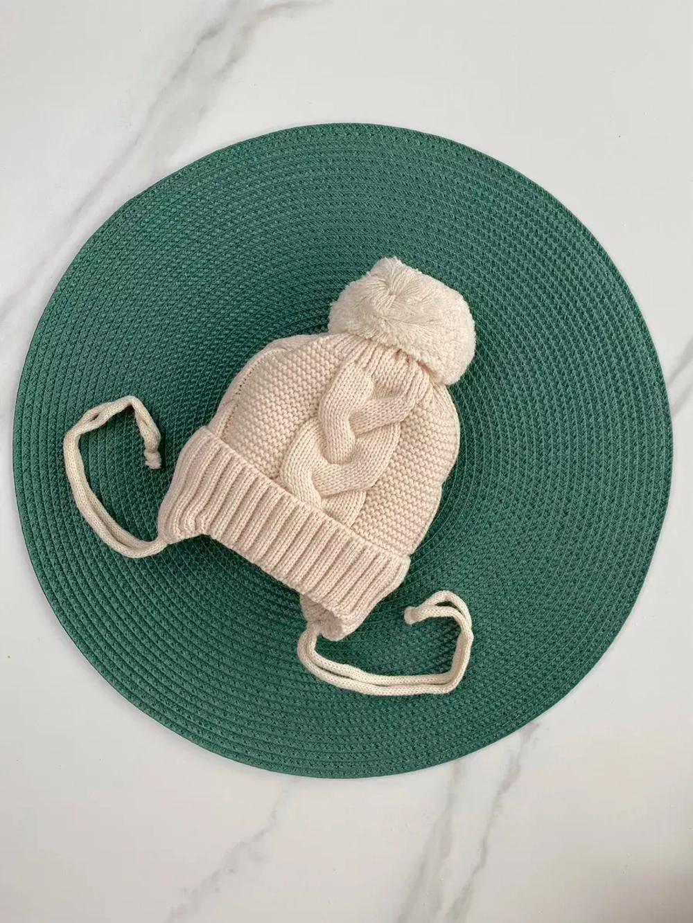 Шапка утепленная для новорожденного