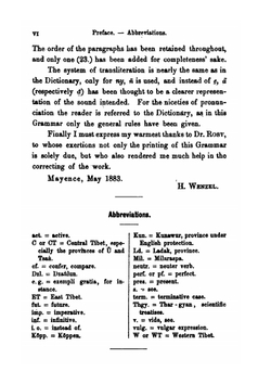 Tibetan grammar | Jaschke H. A.