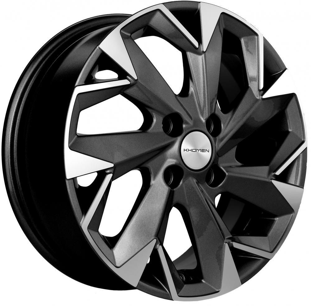 Khomen 1508 6x15 4x100 ET 46 Dia 54.1 (BFP)