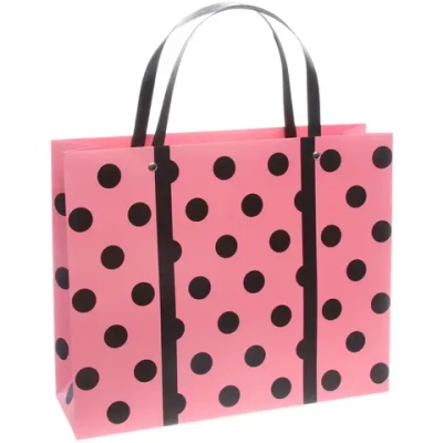 Пакет подарочный «Горох» 32*26*10 см