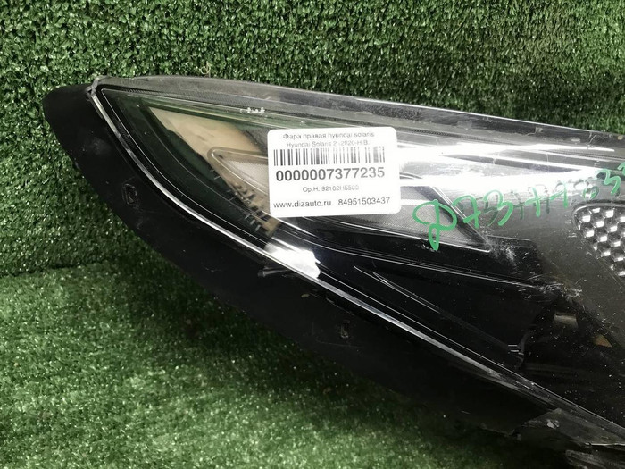Фара правая Hyundai Solaris 2 20-22 галоген