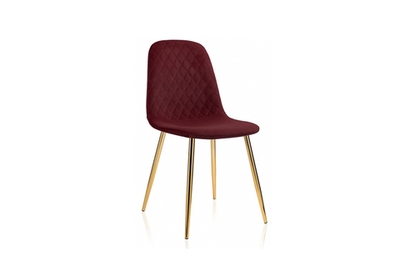 Dabl Wine Red/MC-091 wine red fabric (821-43)/golden legs стул