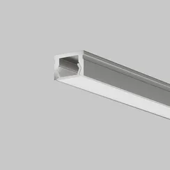 Алюминиевый профиль накладной 10x7 (Серебро, 2 м), ALM-1007-S-2M 631001 Led Strip 631001