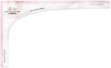 Угольник-лекало портновское (10013160/041220/0699185/1_Китай)