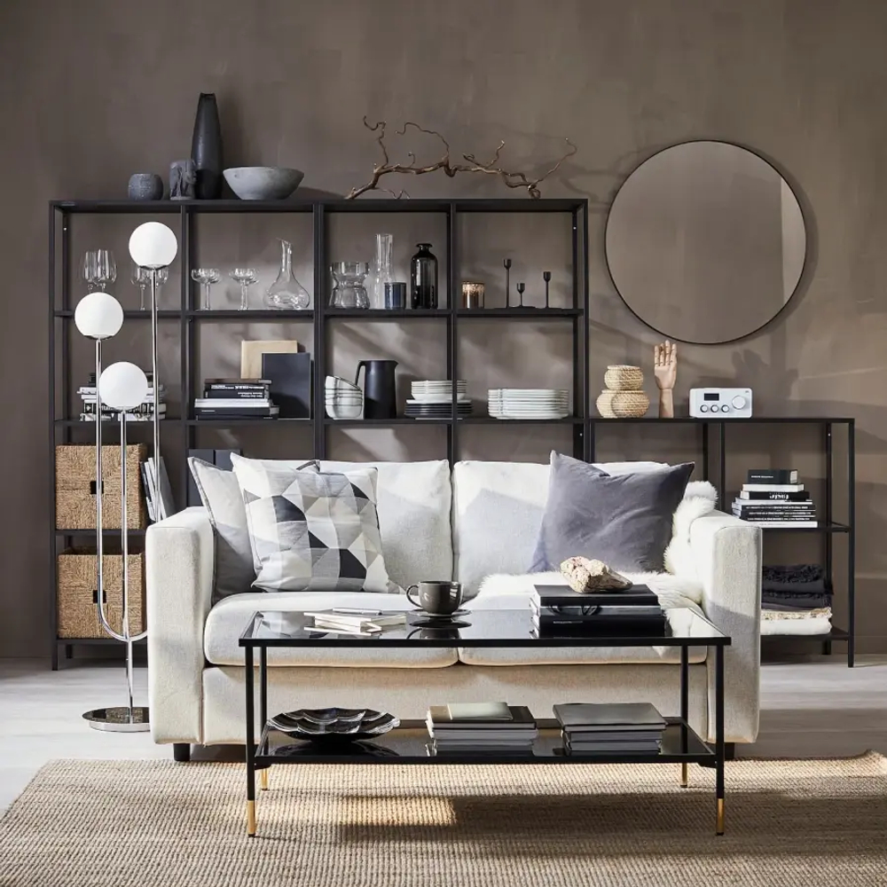 Диван 2-местный - IKEA VIMLE, 171х98х83 см, белый, ВИМЛЕ ИКЕА