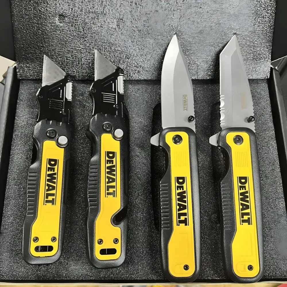 DeWalt DWHT2426T-23 4 комплекта режущих ножей складной нож,набор электроинструмен,набор электроинструмента 4 в 1та,